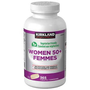 مولتی ویتامین ومن 50 پلاس کرکلند 365 عددی  Kirkland Signature Women 50+ Multivitamin