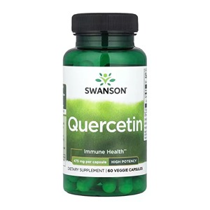 کوئرستین آنتی‌اکسیدان قوی برای سلامت بدن سوانسون Swanson
