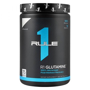 مکمل پودری گلوتامین 375 گرمی تقویت عضله رول وان Rule One