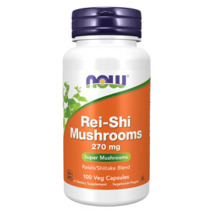 کپسول قارچ ریشی ناو 100 عددی NOW Rei-Shi Mushrooms