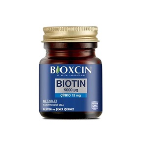 مکمل ۵۰۰۰ میکروگرم بیوتین بیوکسین Bioxcin Biotin