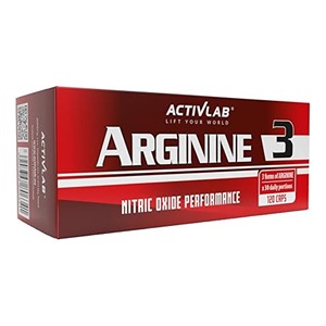 مکمل Activelab Arginine 3 اکتیو آرژنین بهبود پمپ عضلانی و جریان خون