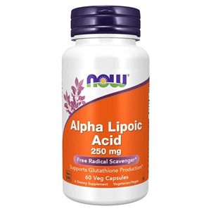کپسول اسید آلفا لیپوئیک ناو ۶۰ عددی NOW Alpha Lipoic Acid