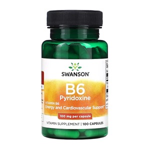 ویتامین B6 کلید سلامت ذهن و بدن سوانسون Swanson