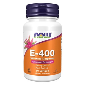 ویتامین E400 ناو تقویت کننده سلامت پوست 50 عددی Now