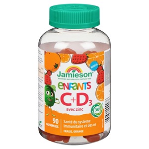 پاستیل ویتامین C، ویتامین D و زینک کودکان جامیسون
