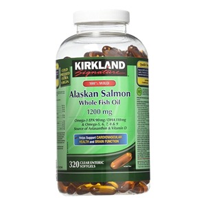 مکمل روغن سالمون وحشی کرکلند – منبع طبیعی امگا 3