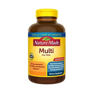 کپسول مولتی‌ ویتامین مردانه 250 عددی نیچرمید Nature Made