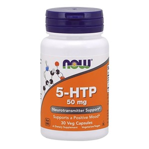 مکمل 5-HTP حاوی هیدروکسی تریپتوفان طبیعی 90 عددی ناو NOW