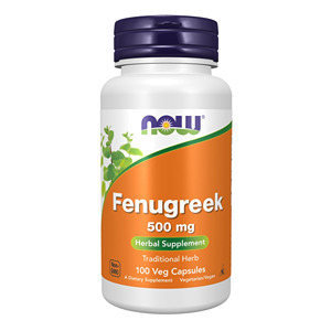 مکمل گیاهی شنبلیله 500 میلی گرم ناو 100 عددی NOW Fenugreek 500 mg Veg