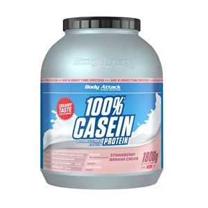 پودر پروتئین کازئین بادی اتک 1800 گرمی body attack Casein Protein