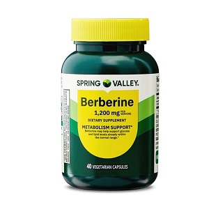 کپسول گیاهی حمایت از متابولیسم بربرین اسپرینگ والی 40 عددی Spring Valley