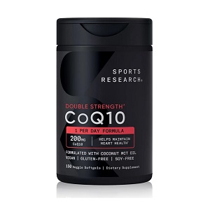 مکمل گیاهی کوآنزیم Q10 اسپورت ریسرچ 150 عددی Sports Research