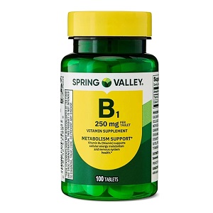 قرص ویتامین B1 اسپرینگ ولی 100 عددی Spring Valley