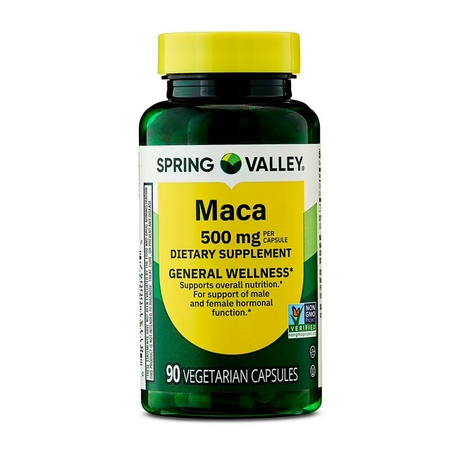 کپسول گیاهی ماکا اسپرینگ والی 90 عددی  Spring Valley Maca