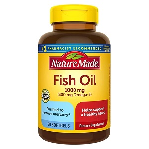 سافت ژل روغن ماهی نیچرمید ۹۰ عددی Nature Made Fish Oil