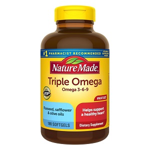 مکمل تریپل امگا نیچرمید 180 عددی Nature Made Triple Omega